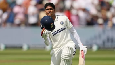 shubman gill breaks records with unbeaten 269 as india dominate england in second test at edgbaston