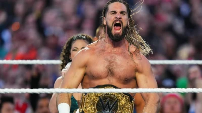 wwe clash in paris 2025 seth rollins retains cena wins farewell match becky lynch shines