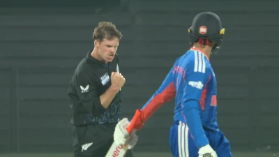 india beat new zealand by 46 runs as kishan hits century and arshdeep takes five