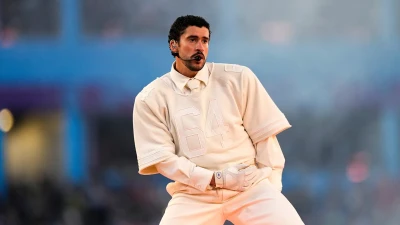 fact check viral image of bad bunny burning us flag is fake