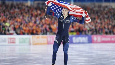 jordan stolz wins silver as liu eyes olympic medal