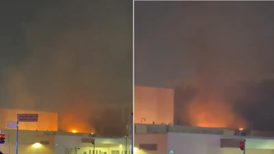 drone strike sparks fire near us consulate in dubai no injuries reported drone strike sparks fire near us consulate in dubai no injuries reported